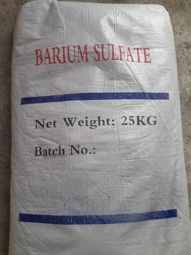 uses of barium sulphate for hair removal bag