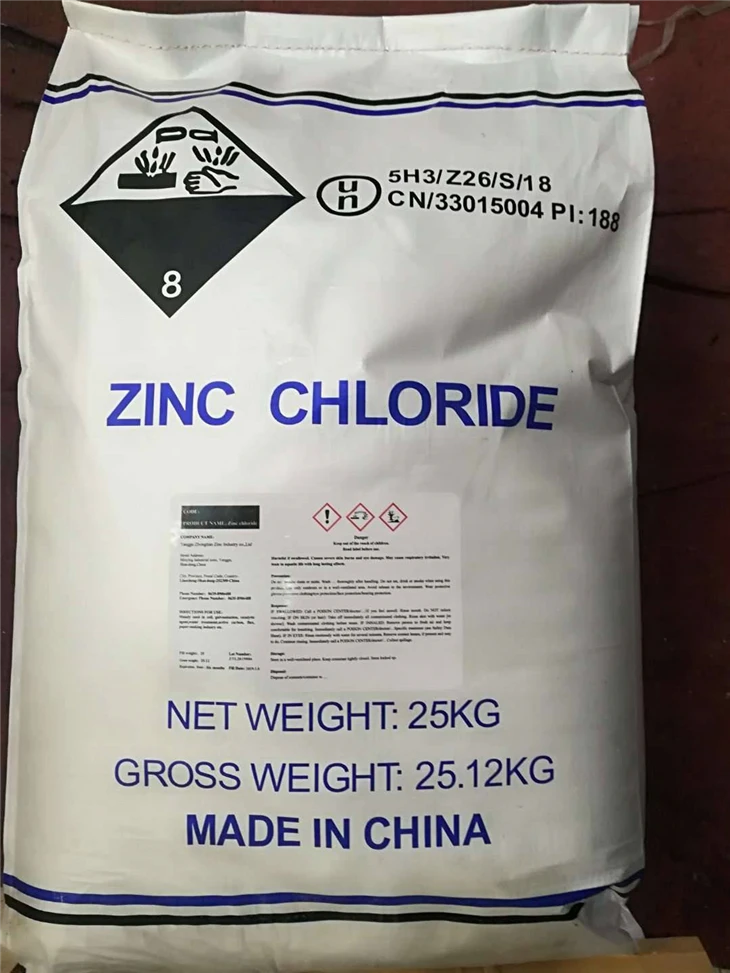 zncl zn package and marks